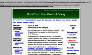 Non-toxic-pest-control.com thumbnail