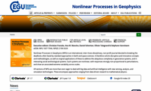 Nonlinear-processes-in-geophysics.net thumbnail