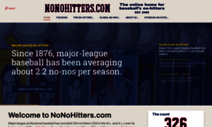 Nonohitters.com thumbnail