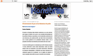 Nonosolvidamosdehonduras.blogspot.com thumbnail