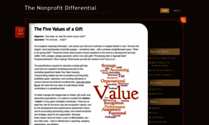 Nonprofitdifferential.wordpress.com thumbnail