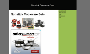 Nonstickcookwaresets.biz thumbnail