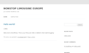 Nonstoplimousine.eu thumbnail