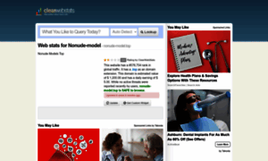 Nonude-model.top.clearwebstats.com thumbnail