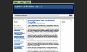 Nonwovenindustryupdate.wordpress.com thumbnail