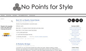 Nopointsforstyle.com thumbnail