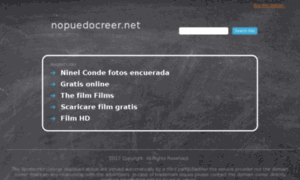 Nopuedocreer.net thumbnail