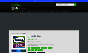 Nora80er.radio.de thumbnail