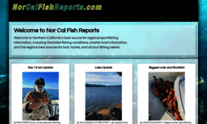 Norcal.fishreports.com thumbnail