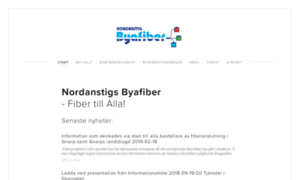 Nordanstigbyafiber.se thumbnail