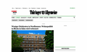 Nordhausen.thueringer-allgemeine.de thumbnail