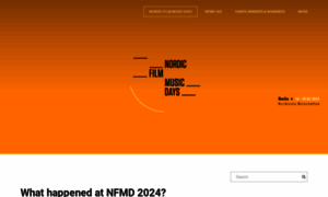 Nordicfilmmusicdays.com thumbnail