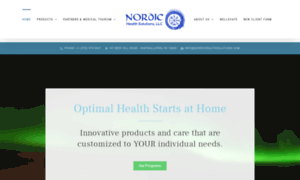 Nordichealthsolutions.com thumbnail