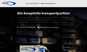 Nordictransport.se thumbnail