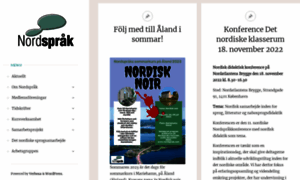 Nordsprak.com thumbnail