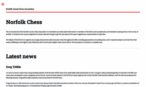 Norfolkchess.org thumbnail