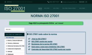 Normaiso27001.es thumbnail