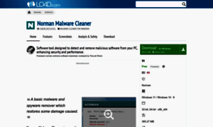 Norman-malware-cleaner.en.lo4d.com thumbnail