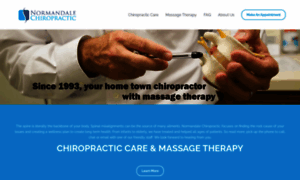 Normandalechiropractic.com thumbnail