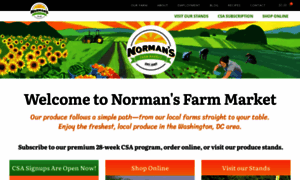 Normansfarmmarket.com thumbnail