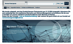 Normen-ticker-portal.de thumbnail