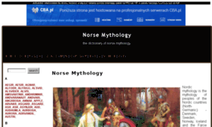 Norse-mythology.cba.pl thumbnail
