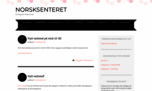 Norsksenteret.wordpress.com thumbnail