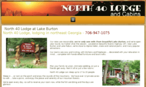 North40lodgeatlakeburton.com thumbnail