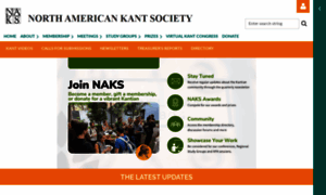 Northamericankantsociety.org thumbnail