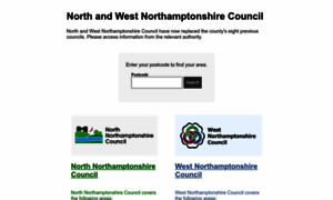 Northamptonshire.gov.uk thumbnail