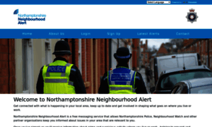 Northamptonshireneighbourhoodalert.co.uk thumbnail