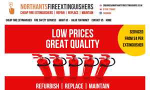 Northantsfireextinguishers.co.uk thumbnail