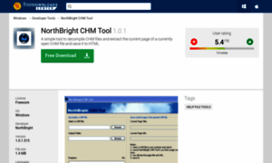 Northbright-chm-tool.freedownloadscenter.com thumbnail