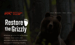 Northcascadesgrizzly.org thumbnail