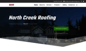 Northcreekroofing.com thumbnail