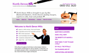 Northdevonwills.co.uk thumbnail