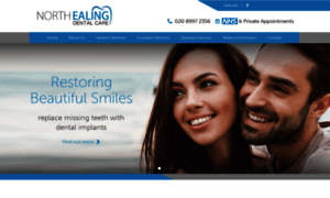 Northealingdentalcare.co.uk thumbnail