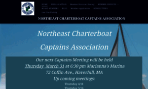 Northeastcharterboatcaptainsassociation.com thumbnail