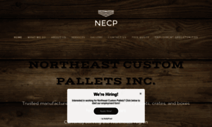 Northeastcustompallets.com thumbnail