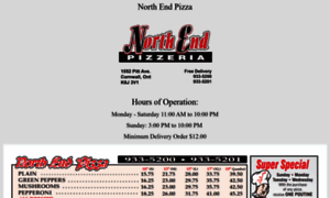 Northendpizza.ca thumbnail