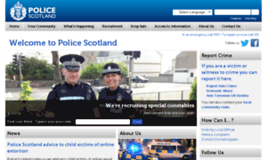 Northern.police.uk thumbnail