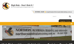 Northernaustraliatrainingandassessment.darwinwebdesign.com.au thumbnail