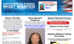 Northerncaliforniamostwanted.org thumbnail