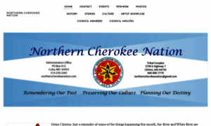 Northerncherokeenation.com thumbnail