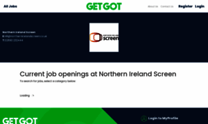 Northernirelandscreen.getgotjobs.co.uk thumbnail