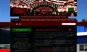 Northernlakesfire.com thumbnail