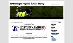 Northernlightshumanesociety.ca thumbnail