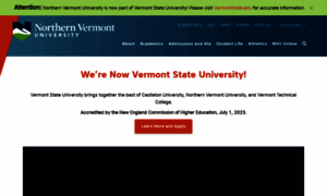 Northernvermont.edu thumbnail