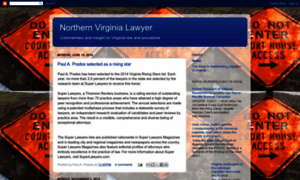 Northernvirginialawyer.blogspot.com thumbnail