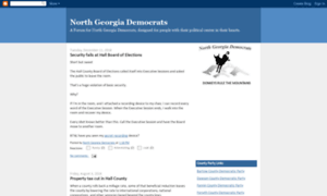 Northgeorgiademocrats.blogspot.com thumbnail